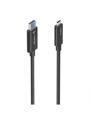 CABLE AISENS USB3.2 GEN2X1 10GBPS AOC DATOS USB-A M-USB-C M 25M