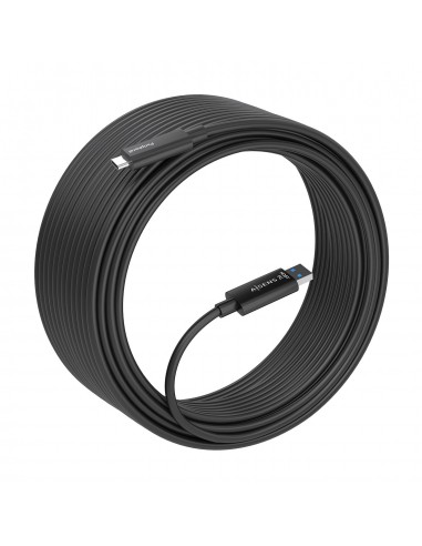 CABLE AISENS USB3.2 GEN2X1 10GBPS AOC DATOS USB-A M-USB-C M 25M