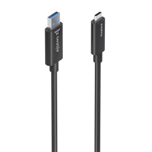 CABLE AISENS USB3.2 GEN2X1 10GBPS AOC DATOS USB-A M-USB-C M 40M
