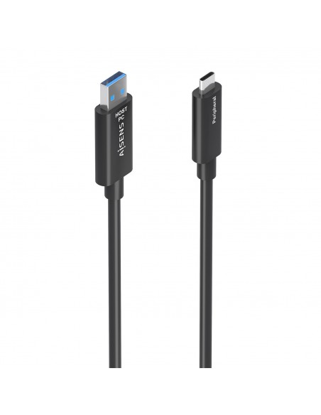 CABLE AISENS USB3.2 GEN2X1 10GBPS AOC DATOS USB-A M-USB-C M 40M