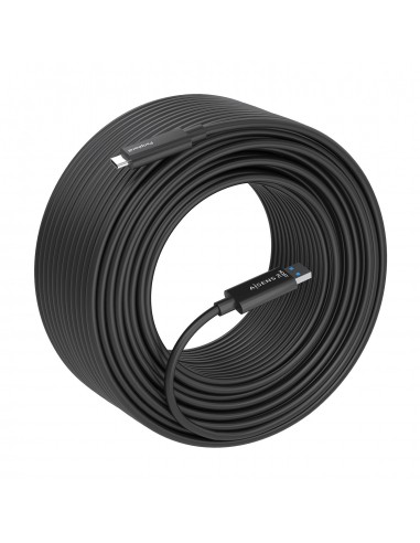 CABLE AISENS USB3.2 GEN2X1 10GBPS AOC DATOS USB-A M-USB-C M 40M