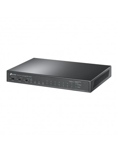 SWITCH TP-LINK NO GESTIONABLE 8 PORT 10 100 2 PORT GIGABIT 1 PORT SFP