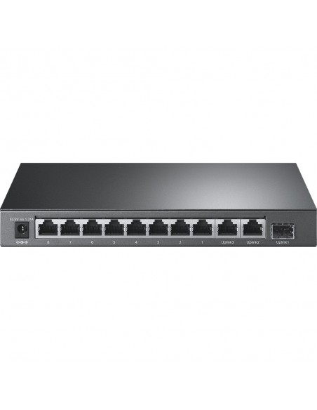 SWITCH TP-LINK NO GESTIONABLE 8 PORT 10 100 2 PORT GIGABIT 1 PORT SFP