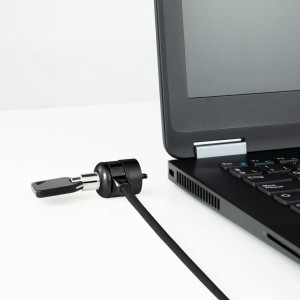 CABLE TOOQ SEGURIDAD CON LLAVE PARA PORTATILES 1.5M 2
