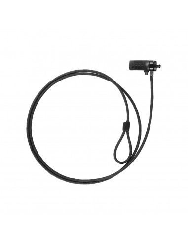 CABLE TOOQ SEGURIDAD COMBINACION PARA PORTATILES 1.5M