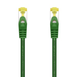CABLE RED AISENS LATIGUILLO RJ45 LSZH CAT.7 SFTP PIMF 0.5M VERDE