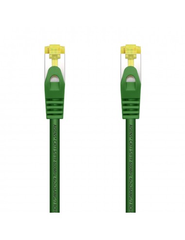 CABLE RED AISENS LATIGUILLO RJ45 LSZH CAT.7 SFTP PIMF 1.0M VERDE
