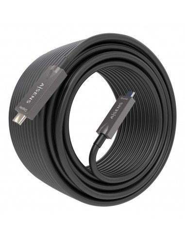 CABLE USB3.1 AISENS GEN2 10GBPS AOC 4K 3A 60W E-MARK USB-C M M 15M
