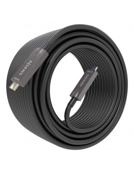 CABLE USB3.1 AISENS GEN2 10GBPS AOC 4K 3A 60W E-MARK USB-C M M 15M