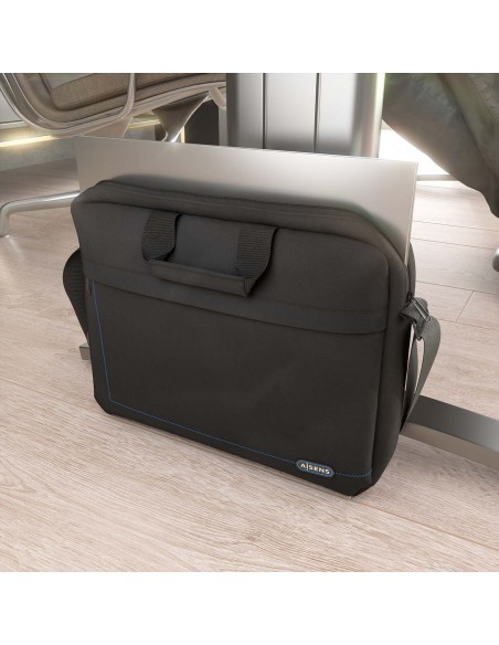 MALETIN AISENS PARA PORTATIL 15,6" NEGRO