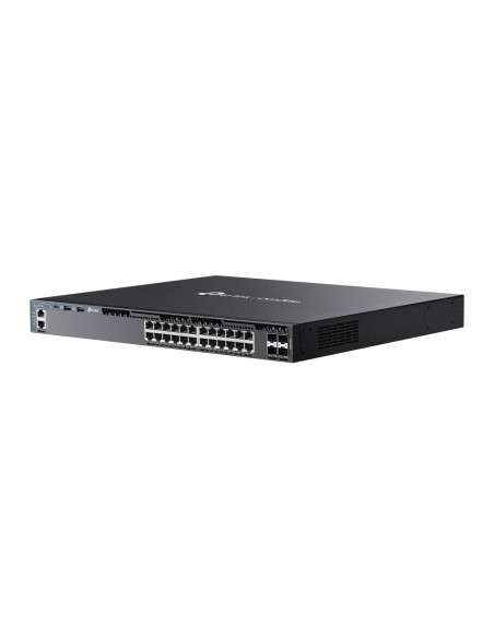 OMADA 24-PORT GIGABIT STACKABLE L3 MANAGED SWITCH WITH 4 10GE SFP+ SLOTS