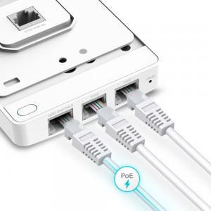 AP PARED WIFI 6 TP LINK OMADA EAP615-WALL AX1800 2
