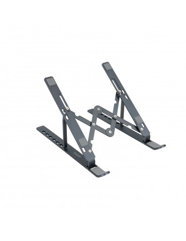 SOPORTE TOOQ ELEVADOR ALUMINIO PLEGABLE PORTATILES GRIS