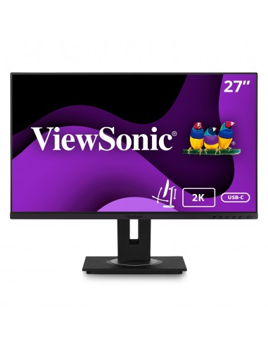 MONITOR VIEWSONIC 27" 2K QHD IPS HDMI DP-INOUT USB-C RJ45 USB MULTI ERGO PIVOT