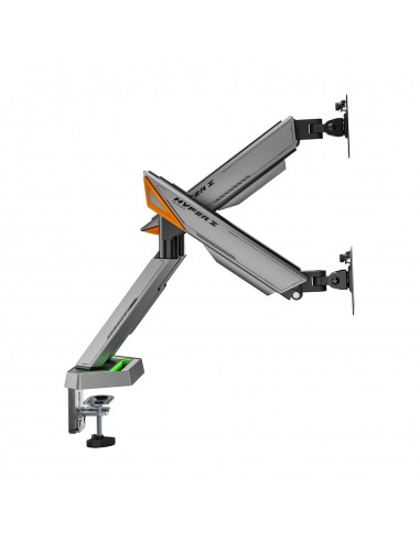 SOPORTE AISENS MESA RGB GAMING CONTRAPESO MONITOR (3 PIV 2 BRAZOS) 17-38