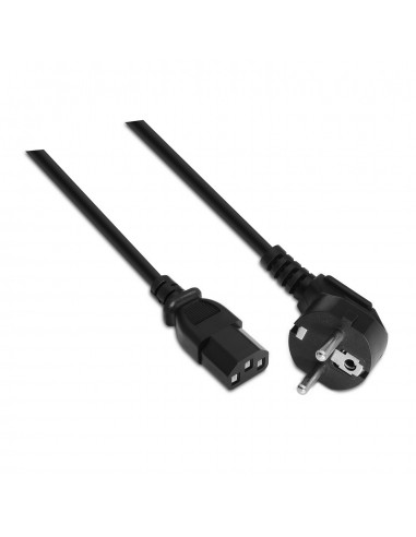 CABLE ALIMENTACION AISENS CPU CEE7 M-C13 H NEGRO 3mts