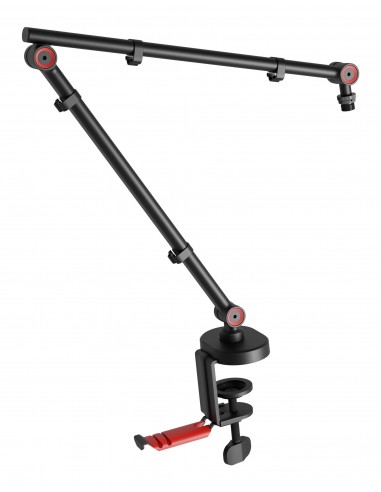 BRAZO PARA MICROFONO GENESIS THULIUM 500 CON SOPORTE PARA AURICULARES