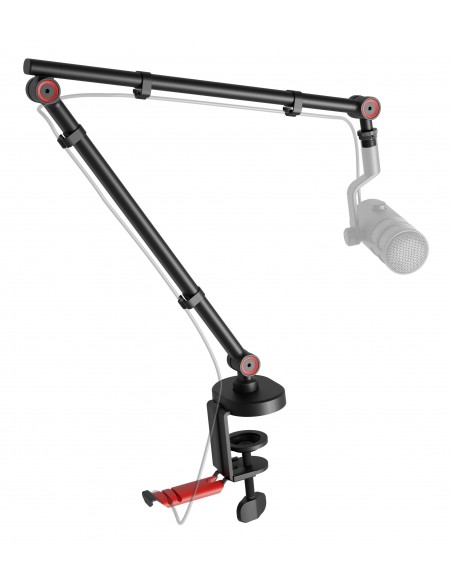BRAZO PARA MICROFONO GENESIS THULIUM 500 CON SOPORTE PARA AURICULARES