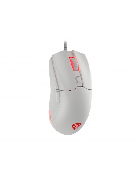 RATON GAMING GENESIS KRYPTON 750 RGB SENSOR PMW3333 8000 DPI BLANCO
