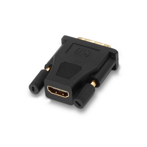 ADAPTADOR AISENS DVI A HDMI 24 1 M-HDMI A H ORO NEGRO 2
