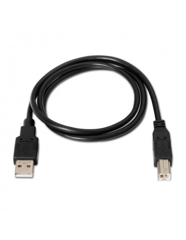 CABLE AISENS USB 2.0 IMPRESORA TIPO A M-B M NEGRO 1.0M