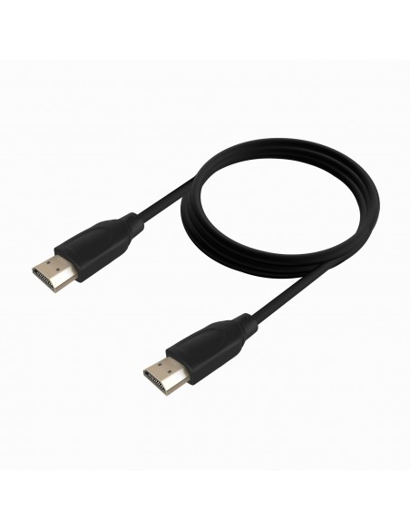 CABLE HDMI AISENS V2.0 PREMIUM 4K60HZ 18GBPS A M-A M 1.5M NEGRO