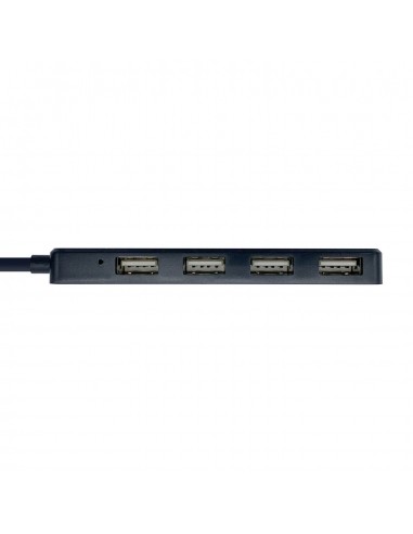 HUB AISENS USB 2.0 TIPO A M-4XTIPO A H NEGRO 30CM