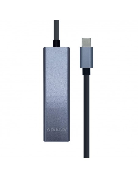CONVERSOR AISENS USB3.1 GEN1 USB-C ETHERNET GIGABIT 3xUSB3.0 15CM