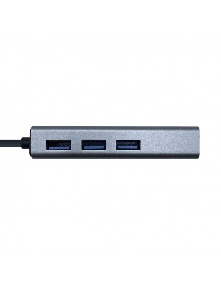 CONVERSOR AISENS USB3.1 GEN1 USB-C ETHERNET GIGABIT 3xUSB3.0 15CM