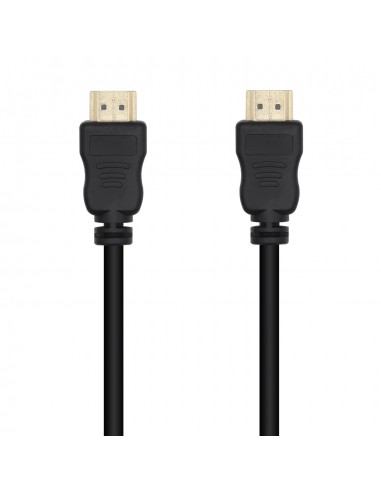 CABLE HDMI AISENS V1.4 ALTA VELOCIDAD 14+1 CCS A M-A M 1.0M NEGRO CABLE HDMI AISENS V1.4 ALTA VELOCIDAD 14+1 CCS A M-A M 1.0M NEGRO