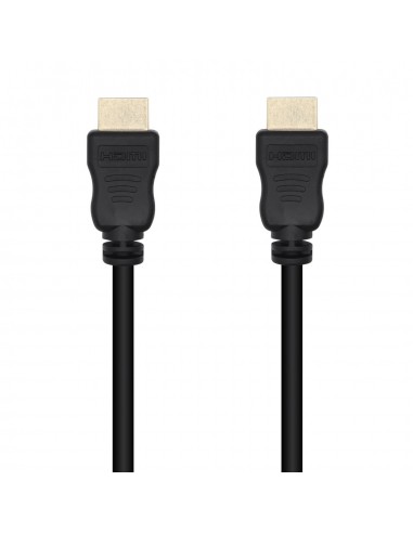 CABLE HDMI AISENS V1.4 ALTA VELOCIDAD 14+1 CCS A M-A M 1.0M NEGRO CABLE HDMI AISENS V1.4 ALTA VELOCIDAD 14+1 CCS A M-A M 1.0M NEGRO