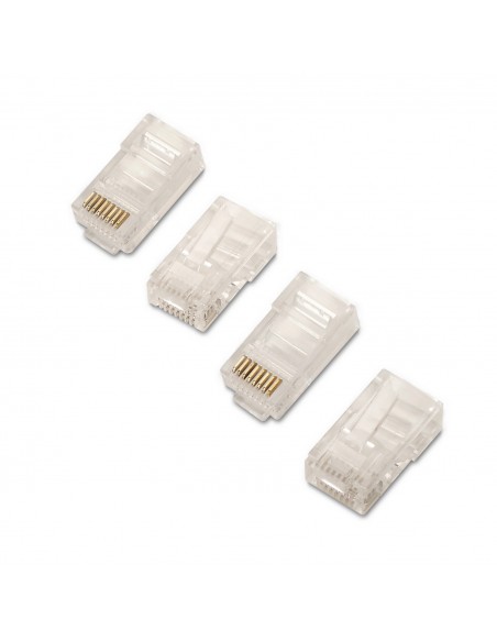 CONECTOR AISENS RJ45 8 HILOS CAT.6 AWG24 10 UDS