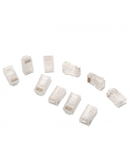 CONECTOR AISENS RJ45 8 HILOS CAT.6 AWG24 10 UDS