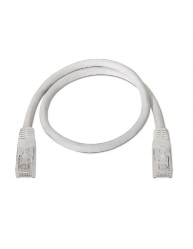 CABLE RED AISENS LATIGUILLO RJ45 CAT.6 UTP AWG24 BLANCO 1.0M