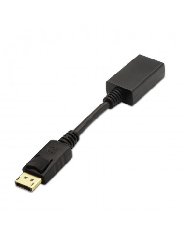 CONVERSOR AISENS DISPLAYPORT A HDMI DP M-HDMI A H NEGRO 15CM