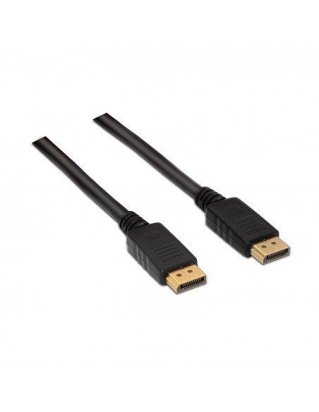 CABLE AISENS DISPLAYPORT V1.2 4K@60HZ DP M-DP M NEGRO 2.0M