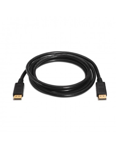 CABLE AISENS DISPLAYPORT V1.2 4K@60HZ DP M-DP M NEGRO 2.0M