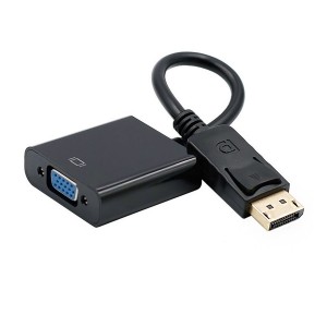 CONVERSOR AISENS DISPLAYPORT A SVGA DP M-SVGA H NEGRO 15CM 2
