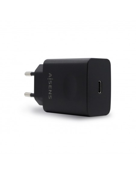 CARGADOR AISENS 20W USB-C PD3.0 RETAIL 1xUSB-C 20W NEGRO