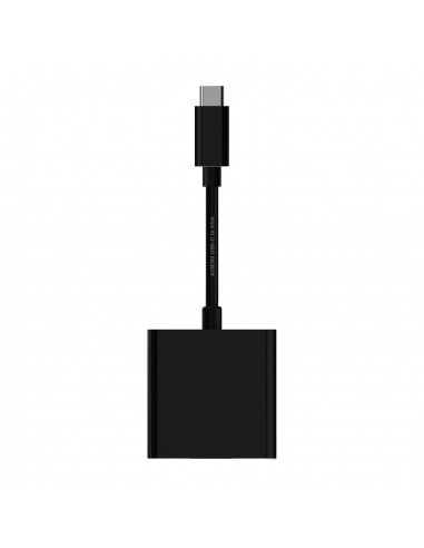 CONVERSOR AISENS USB-C A VGA USB-C M-HDB15 H NEGRO 15CM