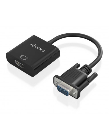 CABLE CONVERSOR AISENS SVGA M+JACK 3.5 H+USB MICROB H A HDMI A H 20CM