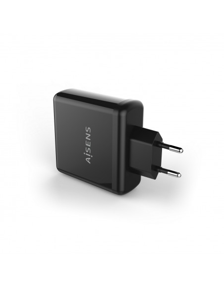 CARGADOR AISENS PD3.0 QC3.0 1 PUERTO 1XUSB-C 60W NEGRO