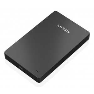 CAJA HD EXTERNA AISENS 2.5 9.5MM SATA A USB-C USB3.1 GEN1 NEGRA 2