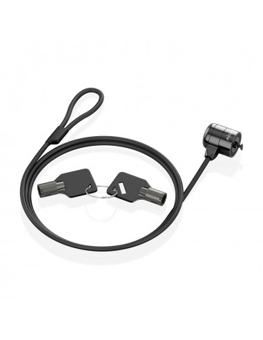 CABLE SEGURIDAD AISENS CERRADURA LLAVE 1.5M