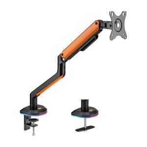 SOPORTE MESA AISENS RGB GAMING CONTRAPESO MONITOR TV 9KG 17-32