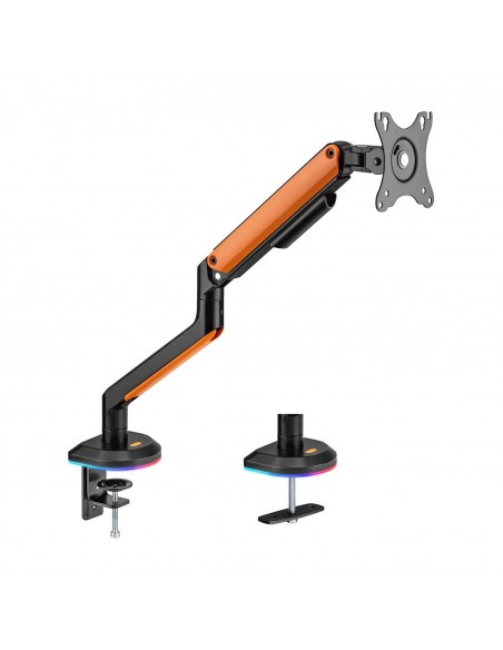 SOPORTE MESA AISENS RGB GAMING CONTRAPESO MONITOR TV 9KG 17-32