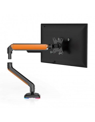 SOPORTE MESA AISENS RGB GAMING CONTRAPESO MONITOR TV 9KG 17-32