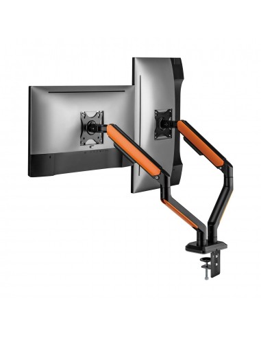 SOPORTE MESA AISENS RGB GAMING CONTRAPESO MONITOR TV 9KG 17-32