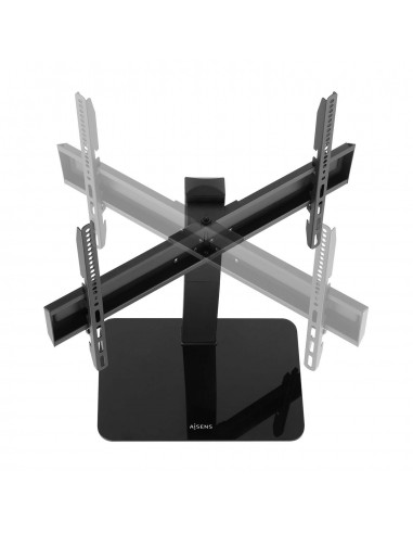 SOPORTE MESA AISENS ECO GIRATORIO PARA MONITOR TV 40KG 37-70 NEGRO