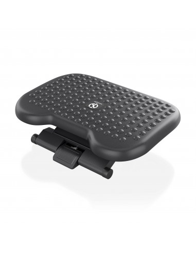 REPOSAPIES AISENS INCLINABLE Y ALTURA AJUSTABLE NEGRO